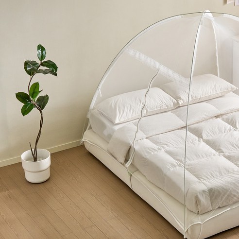 원터치로 펼쳐지는 여름밤의 꿀잠, 알뜨리 야광 모기장