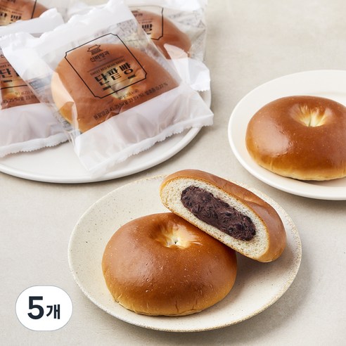 신라명과 단팥빵, 90g, 6개입, 5개
