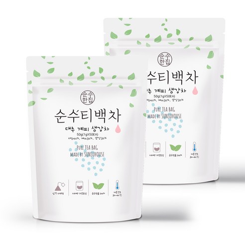 순수한집 대추 계피생강차 50T, 1.5g, 50개입, 1개