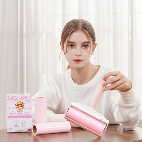 薄膜型膠帶清潔器 粉紅色滾筒 寵物滾筒 3m 滾筒 優質滾筒 膠帶清潔器筆芯 膠帶清潔器 高級膠帶清潔器 薄膜膠帶清潔器