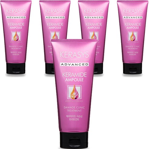 케라시스 고기능 극손상케어 트리트먼트, 200ml, 5개