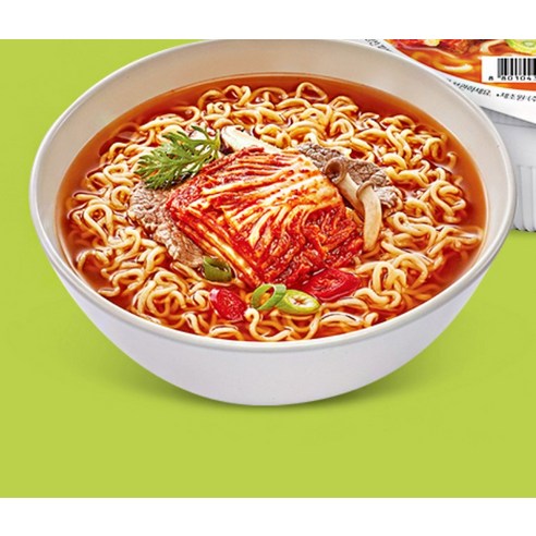 손쉬운 조리에 완벽한 맛을 제공하는 김치사발면