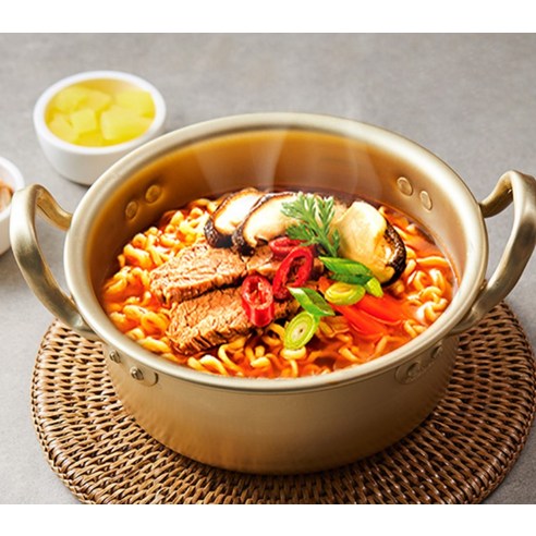 3분 만에 완성되는 행복, 신라면 컵라면!