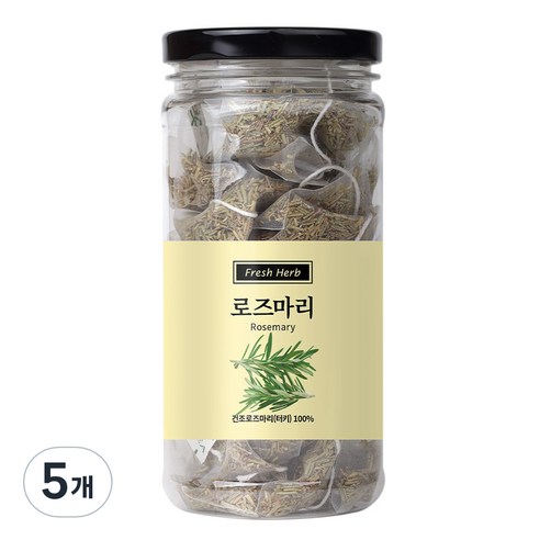 신선약초 로즈마리 삼각티백, 1g, 20개입, 5개