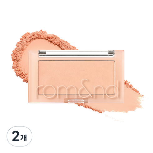 롬앤 베러 댄 치크 4g, W03 애프리콧 밀크, 2개