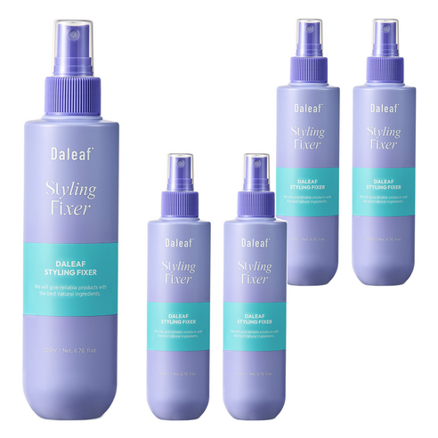 달리프 글램 스타일링 헤어픽서 스프레이, 200ml, 5개