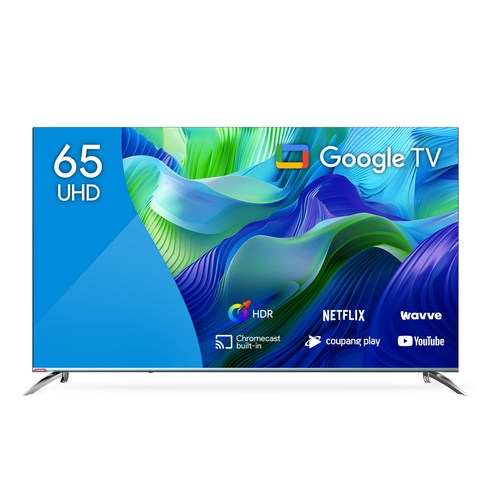 더함 4K UHD LED 안드로이드 스마트 TV, 165cm(65인치), TA654-AVN22CB, 스탠드형, 방문설치