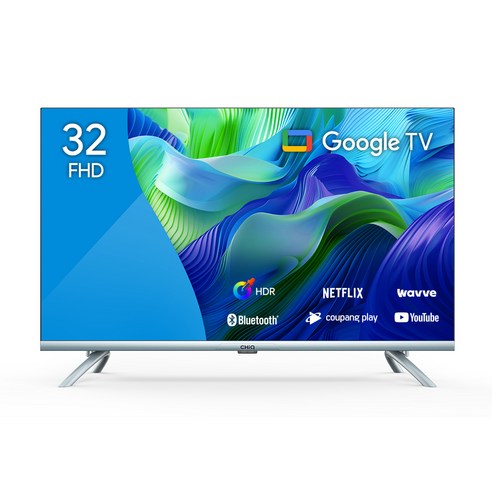 더함 FHD LED 구글 OS 스마트TV, 81cm(32인치), NA321FHD, 스탠드형, 고객직접설치