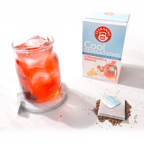 Tikanetti 袋 Ticanne 草莓和橙子茶袋 冰茶 Cold Chill 冰紅茶