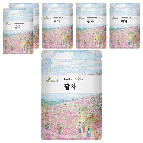 아름드레 팥차, 2.5g, 25개입, 6개