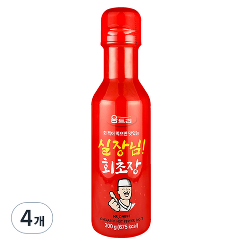 움트리 실장님 회초장, 300g, 4개