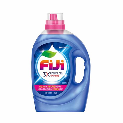 피지 3X 파워젤 액체세제 본품 프레쉬, 2.7L, 1개