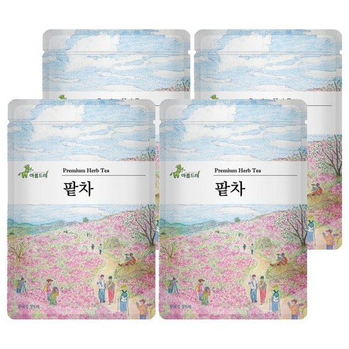 아름드레 팥차, 2.5g, 25개입, 4개