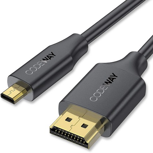 코드웨이 Micro HDMI to HDMI 2.0 케이블: 고성능 연결을 위한 완벽한 솔루션