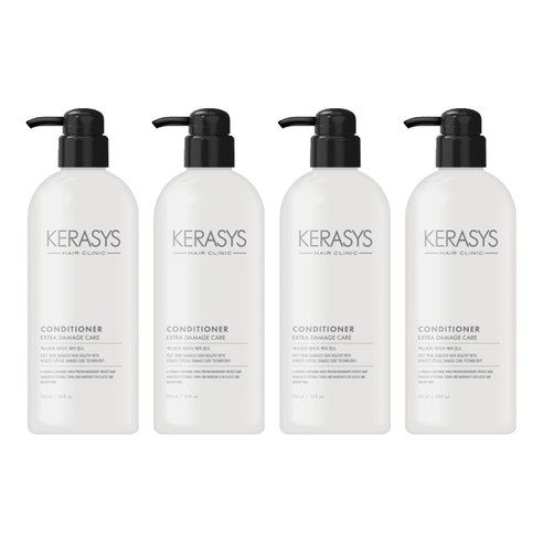 케라시스 엑스트라 데미지 케어 린스, 750ml, 4개