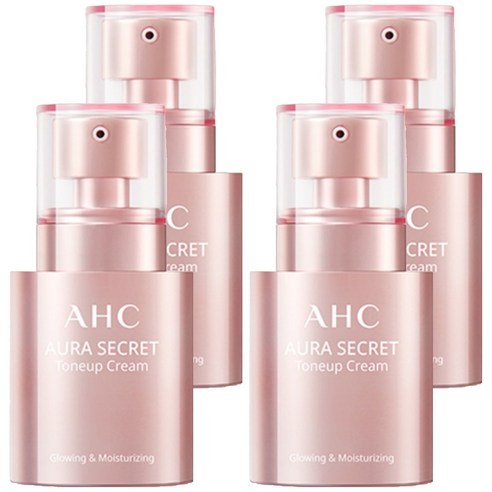 AHC 아우라 시크릿 톤업 CC크림 SPF30 PA++, 30g, 4개