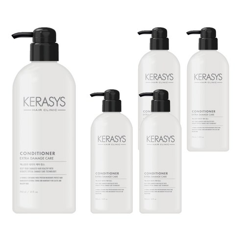 케라시스 엑스트라 데미지 케어 린스, 750ml, 5개