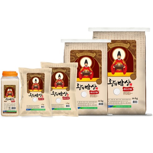 자연이 빚은 풍요, 2024년산 청원생명쌀 왕의밥상 백미