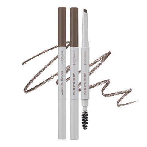 롬앤 한올 플랫 브로우 0.17g, c2 그레이스토프, 2개