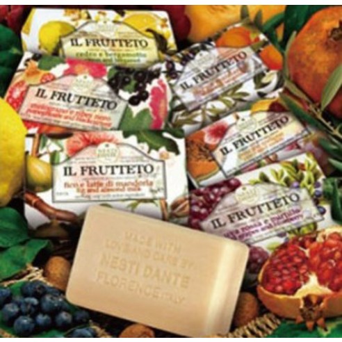 지중해의 향기를 담은 프리미엄 비누, 네스티단테 일 프루테토