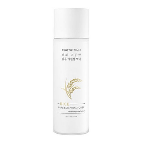 땡큐파머 강화 교동쌀 맑음 에센셜 토너, 1개, 200ml