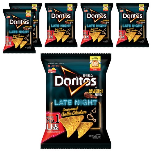 도리토스 양념갈비치킨맛, 172g, 6개