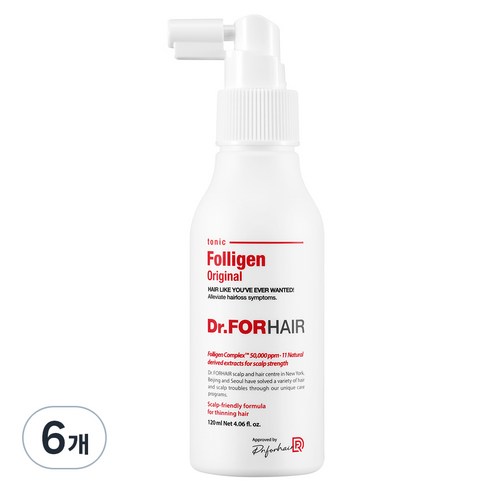 닥터포헤어 폴리젠 헤어토닉, 6개, 120ml