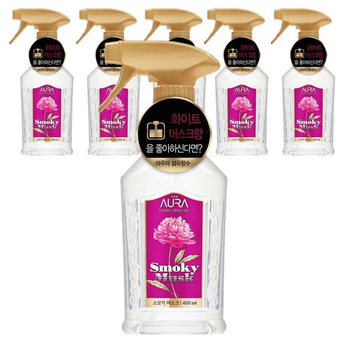 AURA 섬유향수, 400ml, 6개
