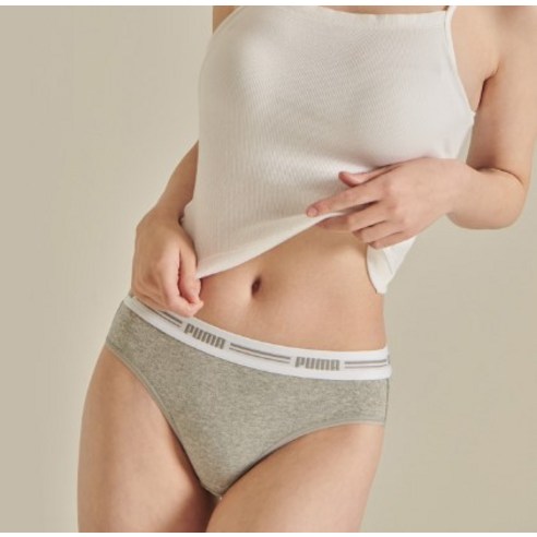 가성비 갑! 편안하고 실용적인 푸마 바디웨어 에센셜 데일리 코튼 팬티 세트