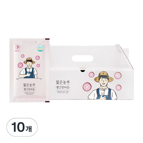 푸릇담 국내산 젊은농부 빨간양파즙, 3L, 10개