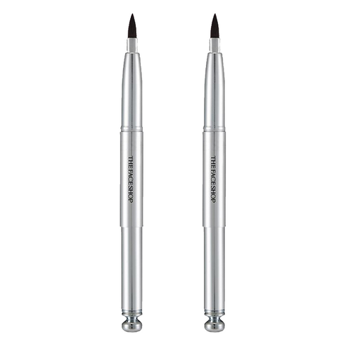 더페이스샵 데일리뷰티툴즈 원터치 립 브러쉬, 혼합색상, 2개