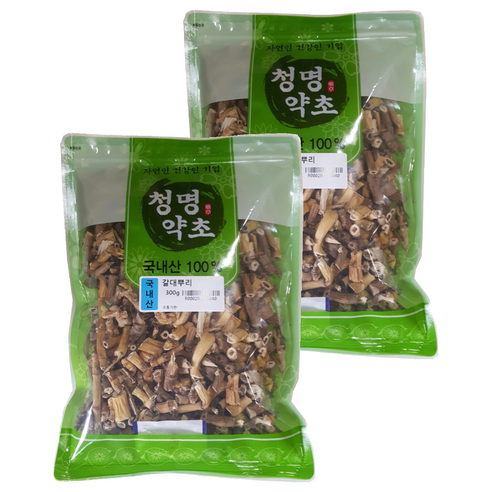 청명약초 갈대뿌리/노근, 300g, 2개