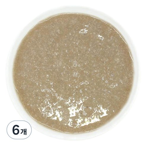 짱죽 유아용 실온이유식 초기 묽은죽 7개월부터, 한우콜라비, 160g, 6개