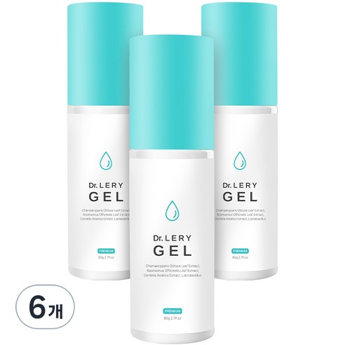 닥터레리 마사지젤 프리미엄, 80g, 6개