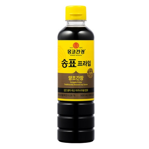 몽고간장 송표 프라임, 500ml, 1개