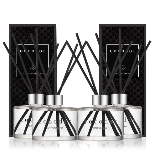 코코도르 디퓨저 200ml, 리프레싱에어, 4개