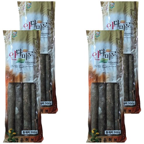 통 계피, 500g, 4개
