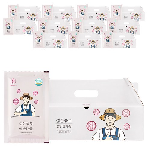 푸릇담 국내산 젊은농부 빨간양파즙, 3L, 12개