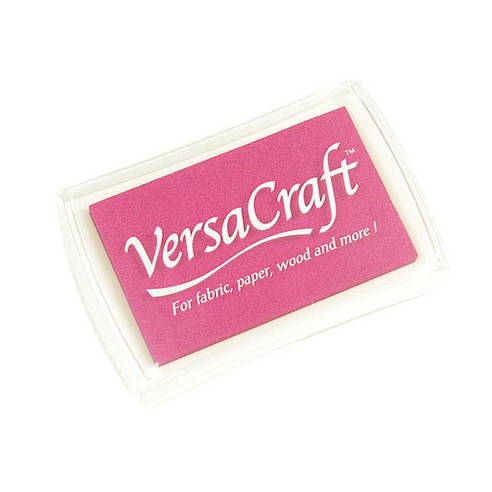 VersaCraft 츠키네코 스탬프 패브릭잉크 대, VK-115 Cherry Pink, 1개