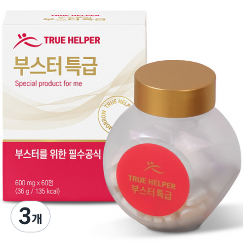 트루헬퍼 부스터 특급 L아르기닌 2개월분, 3개, 36g