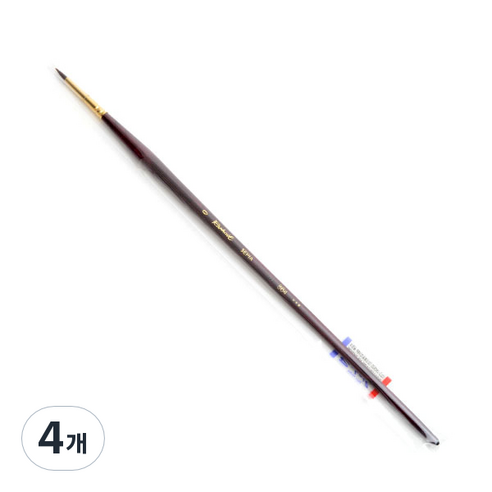 라파엘 아크릴붓 864, 0호, 4개