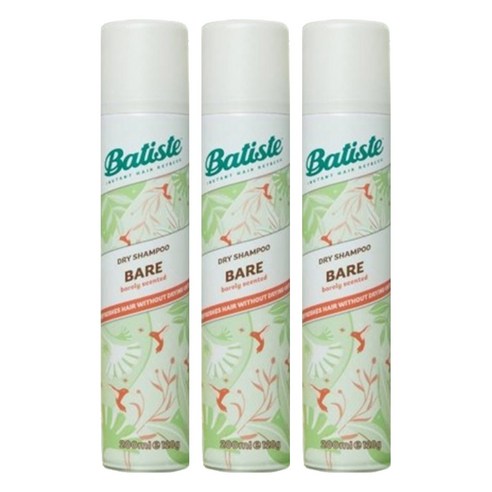 바티스트 드라이샴푸 베어, 3개, 200ml