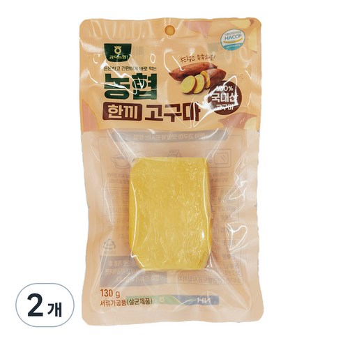 공덕농협 한끼 고구마, 2개, 130g