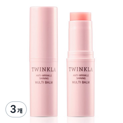 트윙클라 멀티밤, 10g, 3개