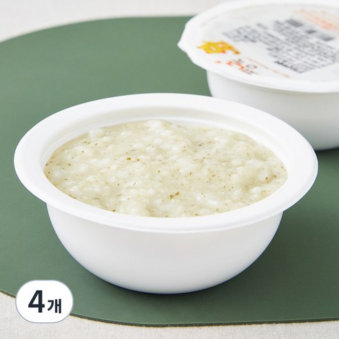 짱죽 중기 8개월 부터 이유식 죽, 혼합맛(닭가슴살 / 야채), 200g, 4개