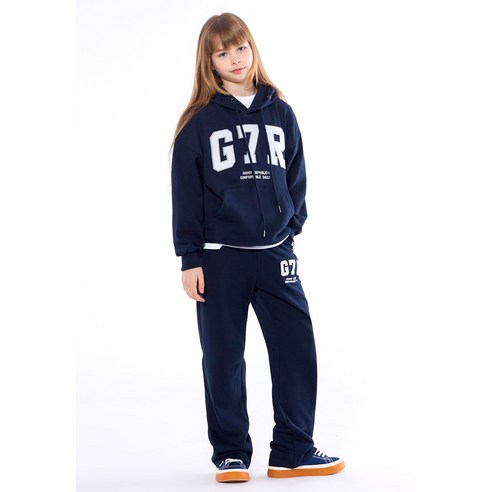 國中 時尚 男孩 女孩 普通 衣服 上下衣服 褲子 套裝 國中
