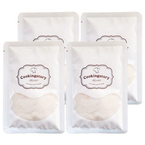 쿠킹스토리 한천가루, 200g, 4개