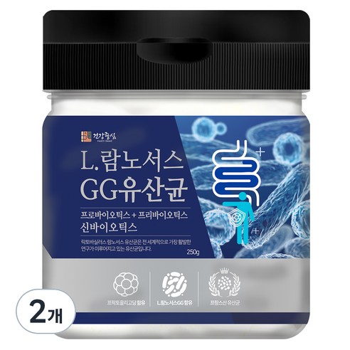 건강중심 L 람노서스GG 유산균, 1개, 250g