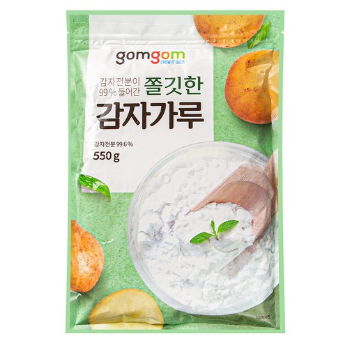 곰곰 감자전분이 99% 들어간 쫄깃한 감자가루, 550g, 1개