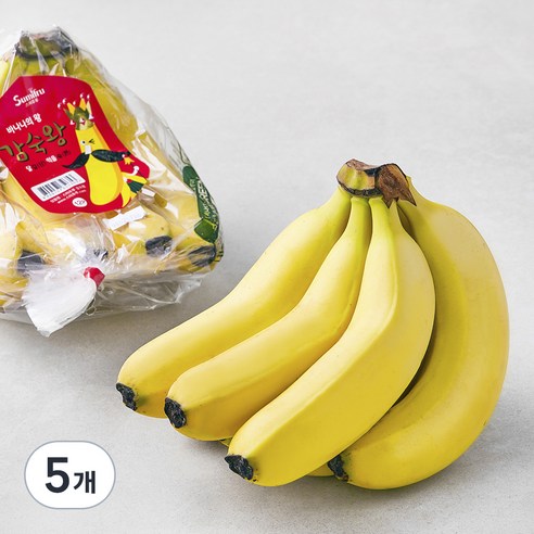 스미후루 필리핀산 감숙왕 바나나, 1kg 내외, 5개